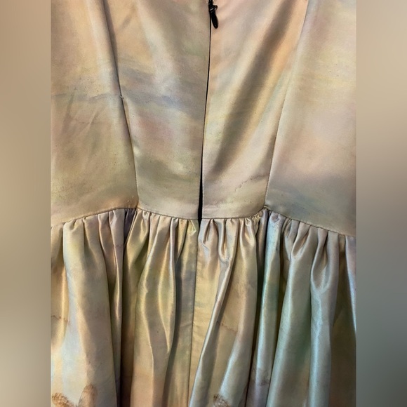 Backlot Labyrinth water color dress - Picture 3 of 4